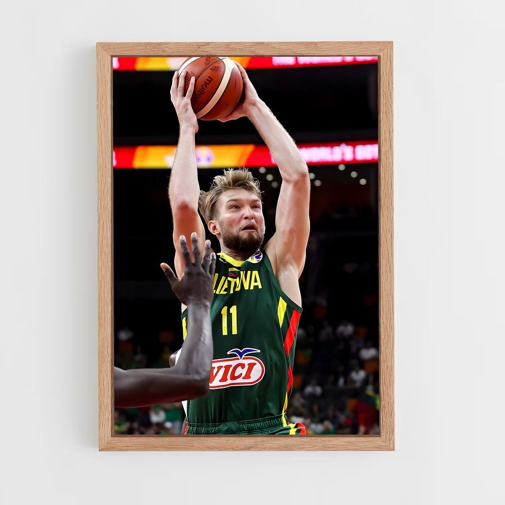 Poster Le Tir du Champion – affiche Basketball (vue 4)